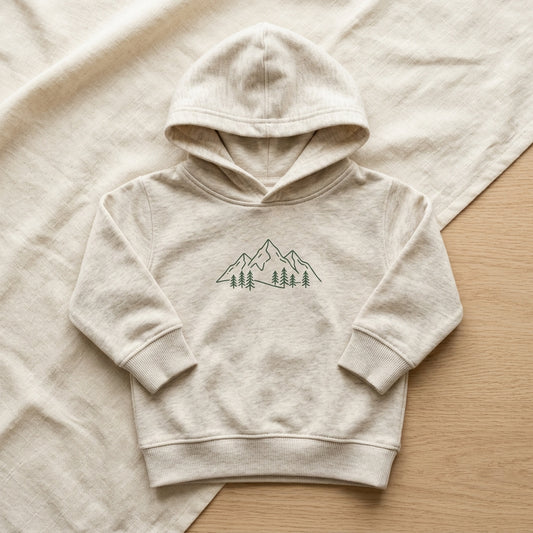 Baby Pullover Hoodie Lifestyle In-Use Mockup | Digital Download | POD Design Template | Commercial Use