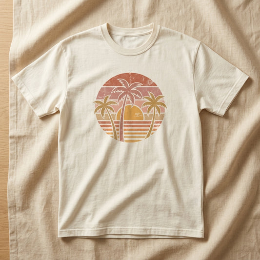 Comfort Colors 1717 Garment-Dyed Tee Clean Flat-Lay Mockup | Digital Download | POD Design Template | Commercial Use