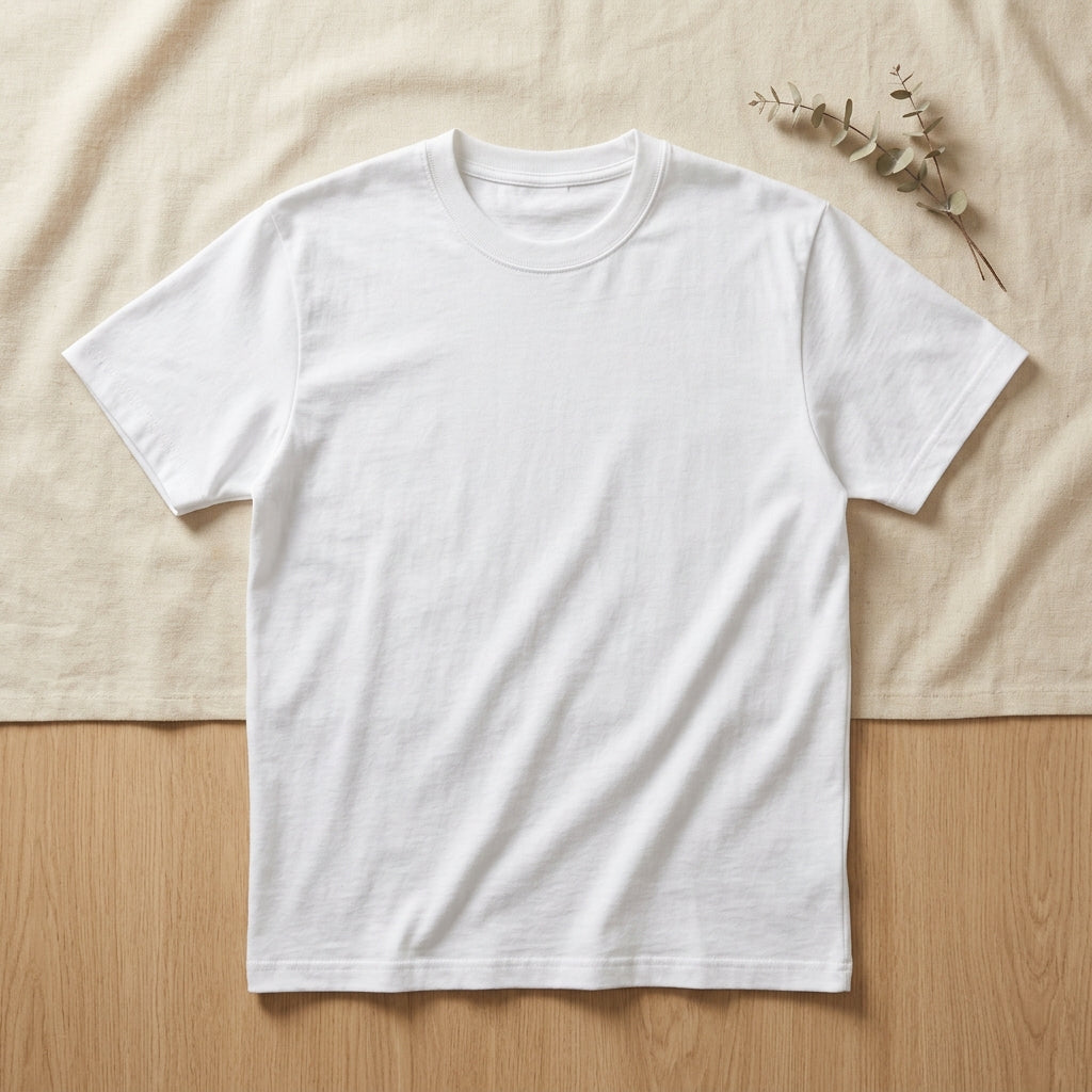 Gildan 18000 Heavy Cotton Tee Clean Flat-Lay Mockup | Digital Download | POD Design Template | Commercial Use