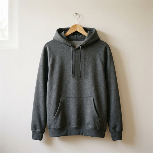 Sport-Tek ST255 Hooded Sweatshirt Lifestyle In-Use Mockup | Digital Download | POD Design Template | Commercial Use